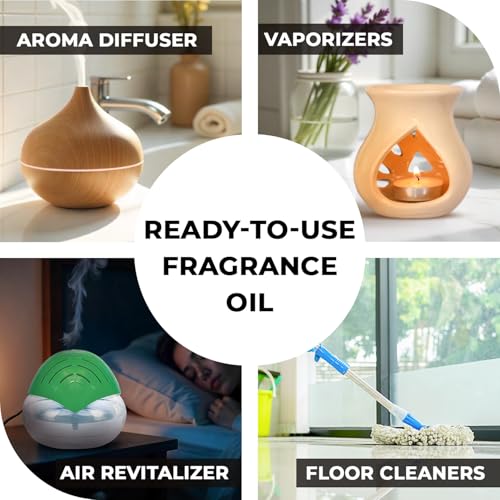 Image of Lavender Fragrance Oil 1L | Ready-to-Use Aroma Oil for Diffusers, Vaporizers & Oil Warmers | Luxurious Long-Lasting Home & Spa Fragrance | IFRA Certified | Infused with Essential Oils