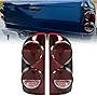 HECASA Tail Light Compatible with 2007-2009 Dodge Ram 1500/2500/3500 Pickup Taillight Lamp Assembly Pair Replacement for 55277303AB CH2800165 55277302AB CH2801165