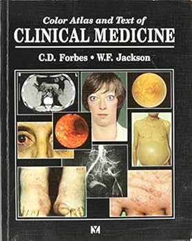 Hardcover color atlas and text of clinical medicine Book