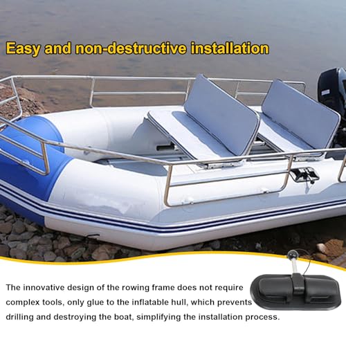 Soporte para remo de kayak ideal para días de pesca en botes 5