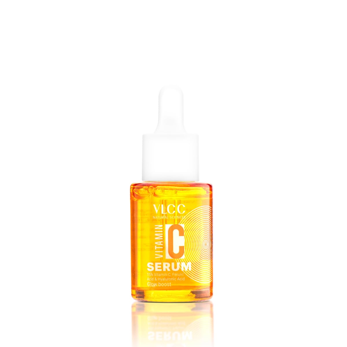 VLCC Vitamin C Serum Glow Boost with 15% Vitamin C, Ferulic acid & Hyaluronic acid 30ml by Glowrity