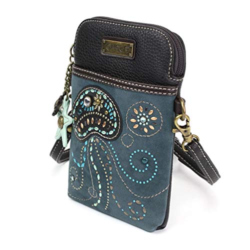 Chala Dazzled Jellyfish Cellphone Crossbody Handbag3
