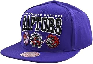 Mitchell & Ness NBA Champ Stack Snapback HWC Toronto Raptors Purple, Purple, One Size