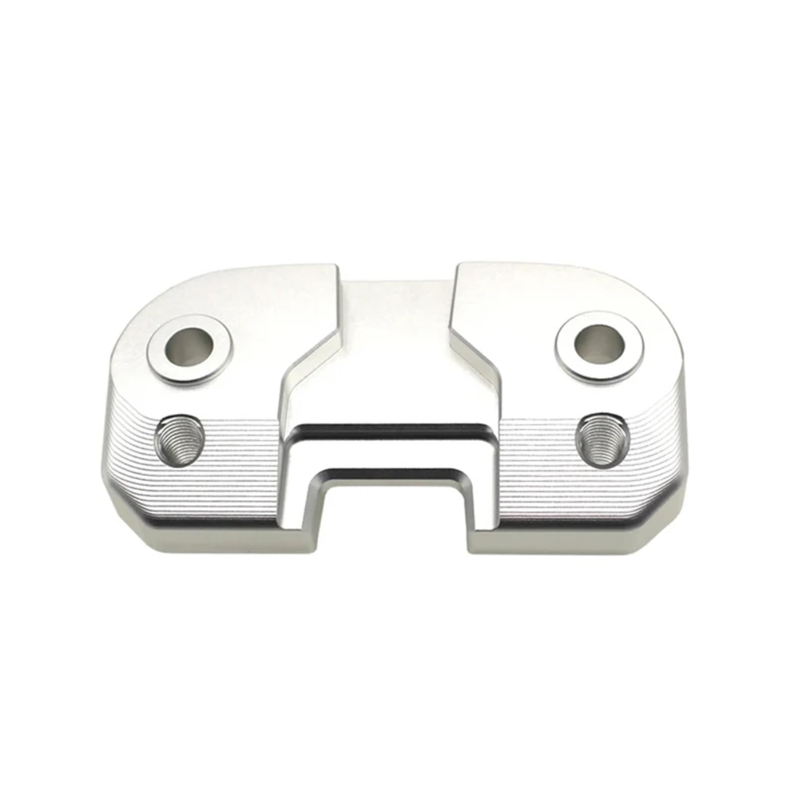 Motorrad Lenkererhöhungen Kompatibel Mit Ducati Für Scrambler 400 800 1100 Motorrad-Lenker-Riser-Klemme Verlängern Adapter-Zubehör(Silver)