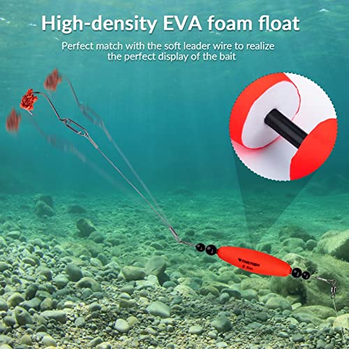 THKFISH Galleggianti da Pesca Catfish Float Rigs