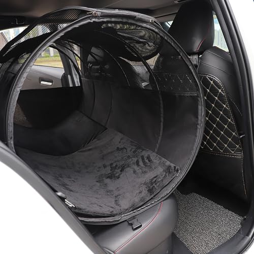 JKGBUK Auto Hundesitz für Volvo XC40 2018 2019 2020 2021 2022, Mehrere Haustiere Auto Faltbare Waschbarer und Große Kapazitäter, Verstärkter Hundekorb für Rücksitz