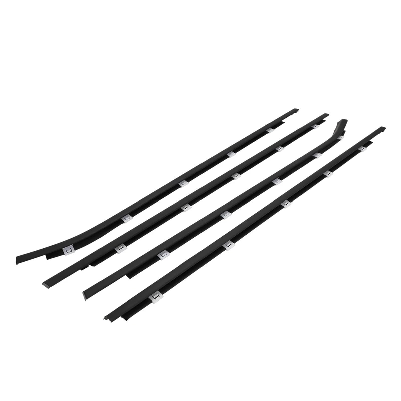 for Hyundai I30 FD Hatch 2007-2012 4PCS Weather Strip Window Moulding Trim Seal Belt Car Sealing Weatherstrips Outer Window Weatherstrip