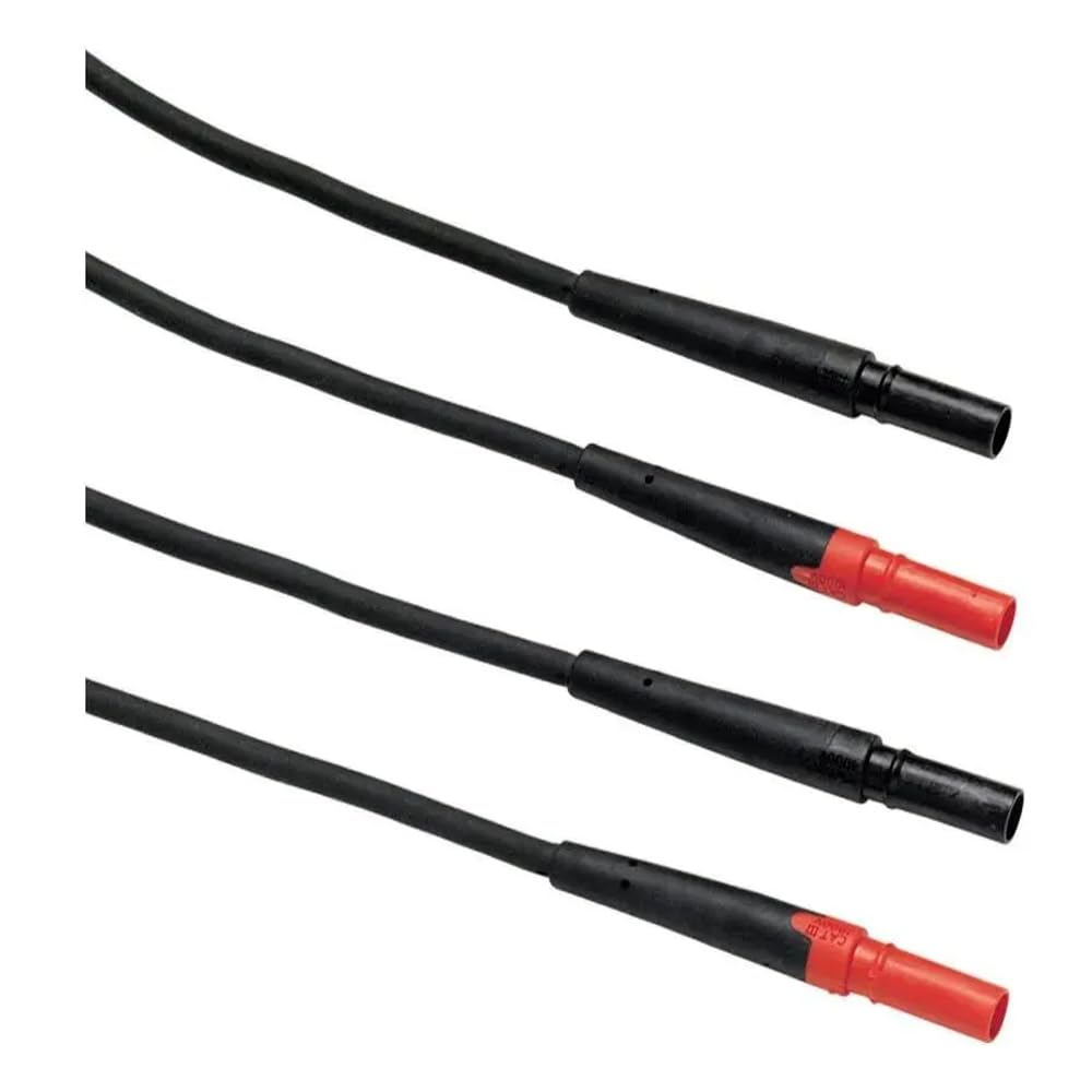 Fluke TL27 Heavy Duty Test Lead Set, Straight