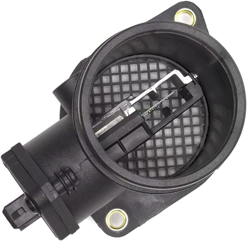 Mass Air Flow Sensor Meter Assembly Automotive Replacement Mass Air Flow Sensors Compatible with VW Golf IV 1J1 1.8T 1781 ccm, 110 KW, 150 PS 1997-2005, Replaces 037906461C, 0280217118