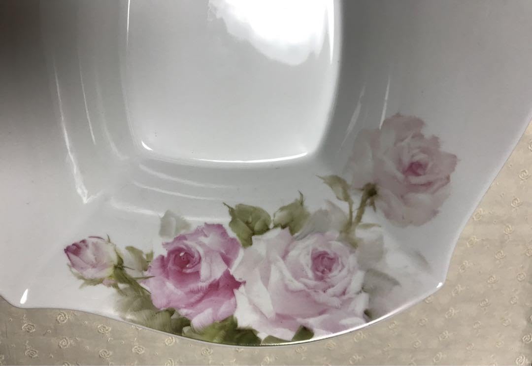 大坪高明作・希少❗️手描き一点もの　スクエア特大大鉢陶磁器ボウル 大坪高明作・希少❗️手描き一点ものスクエア特大大鉢陶磁器ボウル