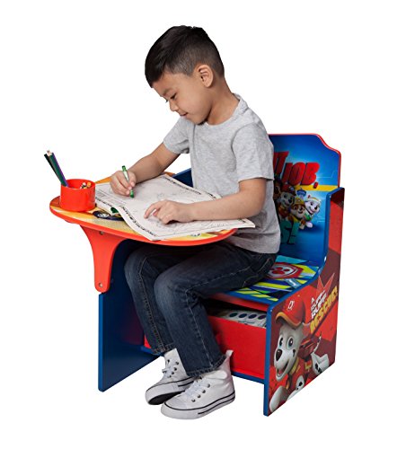 Delta Children TC85961PW Chair Desk With Storage Bin thumb #1