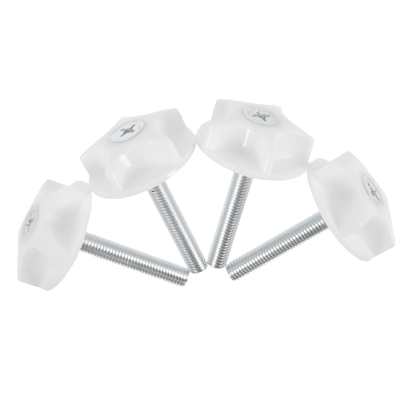 Set Di 4 Bulloni E Viti Robusti Per Fissaggio Testiera - Supporto Durevole E Resistente Per Letto - Ferramenta Per Installazione Semplice E Sicura - 2