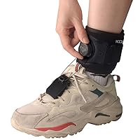 Vista 8 de Soporte de pie de caída AFO Tobillera AFOs Correa Elevador Poliomielitis Hemiplejia Stroke Tamaño Universal