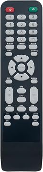 RCS00001 Replace Remote Control fit for SANSUI LED TV SLED4216 | SLED4319 SLED5018 SLED5019 SLED5515 SLED5516 SLED6517 S32D1117 SF4019N18 SLED5015 S50P28U S50V1UA SLED3215 SLED3915 SLED2815