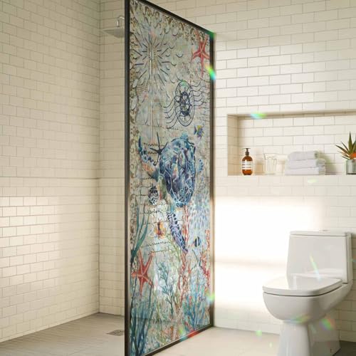 Vinilo decorativo para ventana efecto arcoíris 19.6x39.3 in miniatura 6