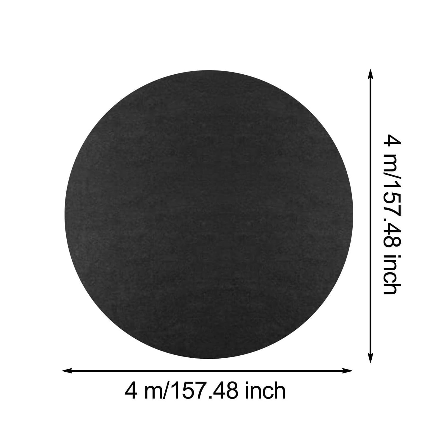 400CM Whirlpool Poolmatten Schutzboden, Pool Bodenmatte,Outdoor Poolunterlage Poolmatten Schutzboden,Tragbares Spa Pool Zubehör, Verhindert Löcher Und Verlängert Die Lebensdauer (abgerundet)
