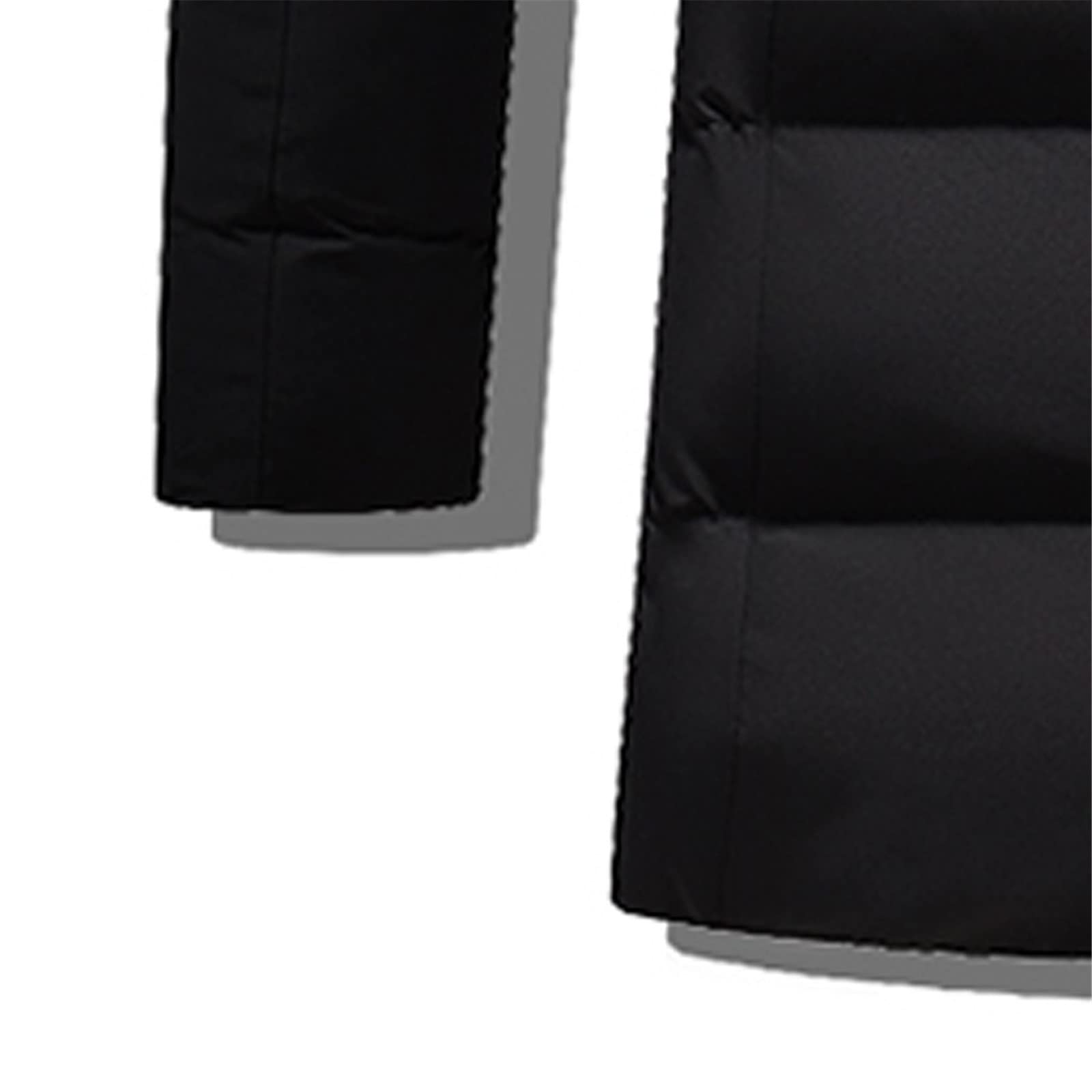 Chaquetas impermeables para hombre, chaqueta cortavientos, parka acolchada cálida, forro polar grueso, ropa exterior con capucha de piel, abrigo acolchado casual, cálido, grueso, ropa de invierno para