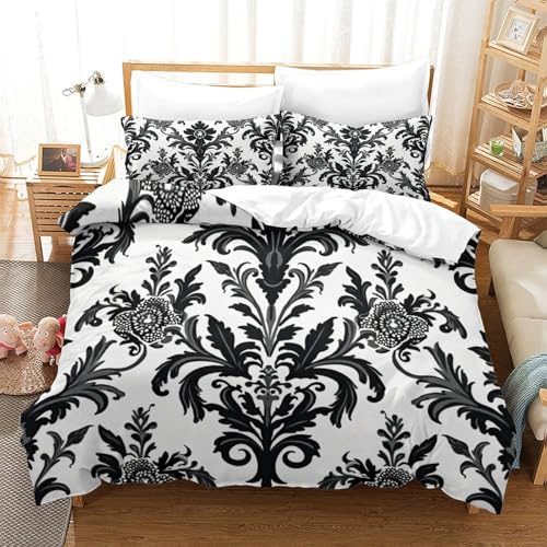 Housse de Couette Imprimé en 3D 140x200 Microfibre Confortable - 3