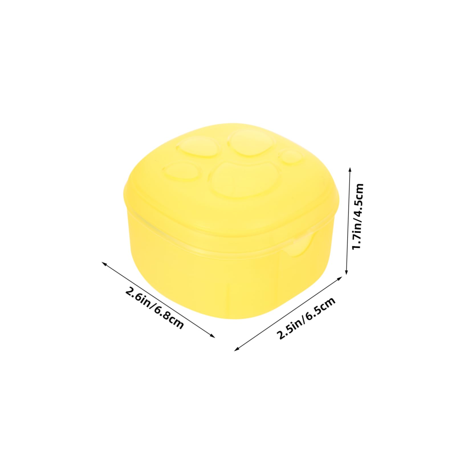 SUPVOX Compact Pacifier Holder Case 2pcs Travel Storage Solution for Baby Pacifiers