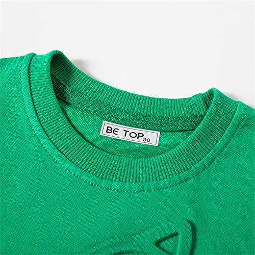 Boy Dinosaur Sweatshirts Toddler Long Sleeve Cotton Space Pullover Cartoon T-Shirts Sport Top Tee For Kids 2 to 7T3