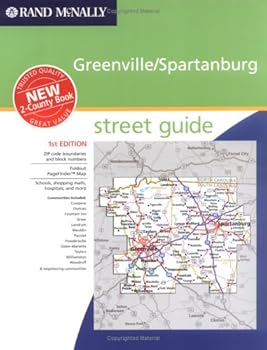 Paperback Greenville/Spartanburg [With Maps] Book