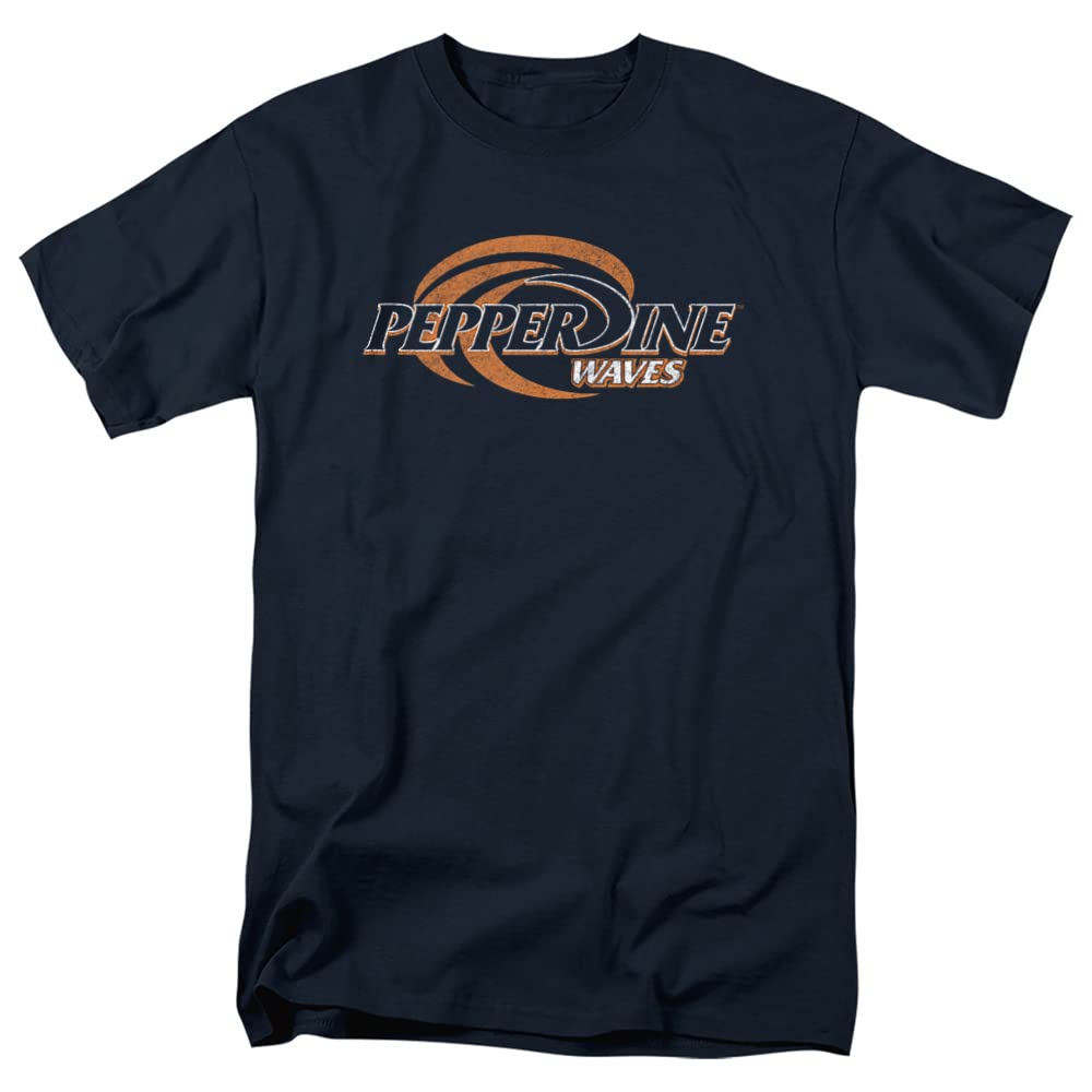 LOGOVISION Official Collegiate Distressed Primary Logo Adult T-Shirt Collection — view 257