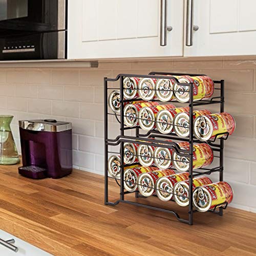 Simple Trending 2Pack Soda Can Beverage Dispenser Rack, Stackable Can