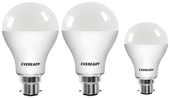 Eveready Base B22 14W Pack of 2 + 9W LED Bulbs (Cool Day Light)