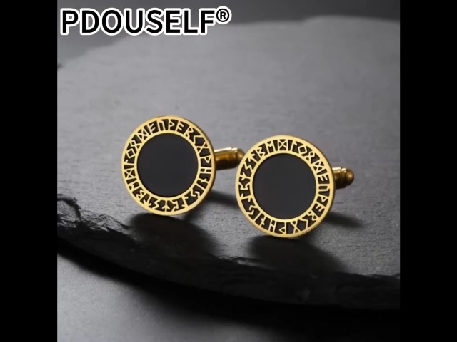 Mancuernillas para Hombre Acero Inoxidable Elegantes miniatura 7