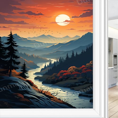 Vinilo adhesivo para ventana con diseño frosted 17.7x23.6 in miniatura 1