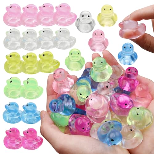 Image of Mini Duck Sensory Toys 24 Pack Fidget Toys for Kids, Treasure Box Toys Fidgets for Classroom, Sensory Toys for Kids with Autism, Easter Gift