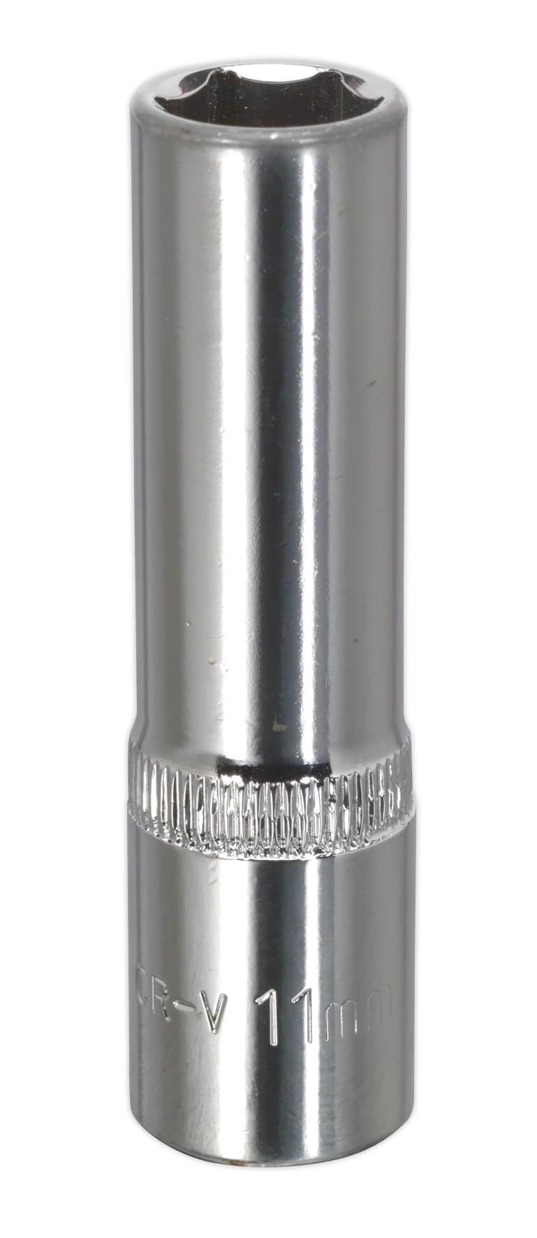 Sealey Premier Fully Polished Deep Socket 3/8"sq Drive 11mm