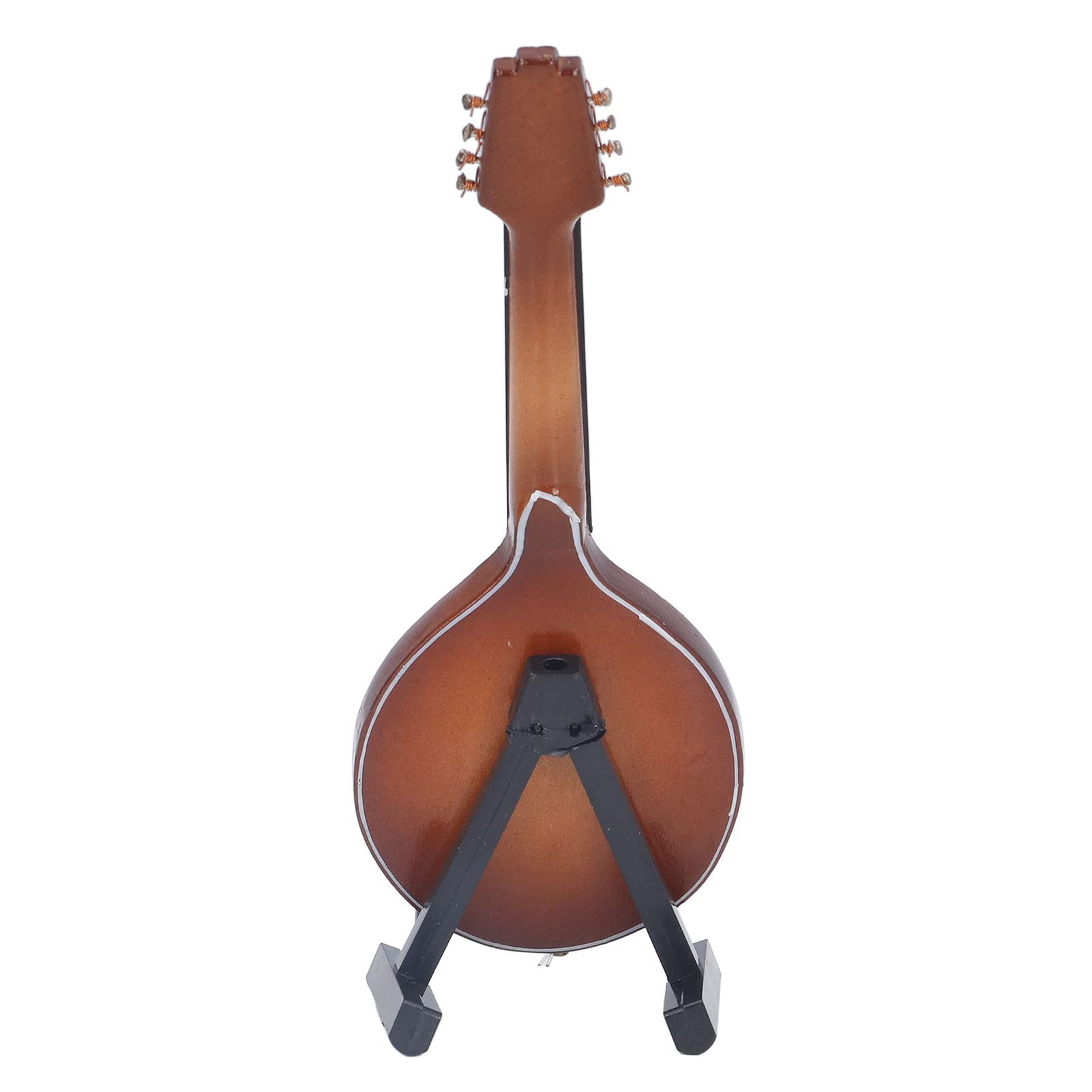 Mini strumento musicale in miniatura in legno 8 corde Collezione di modelli di mandolino per ornamenti regalo Decorazione desktop per la casa