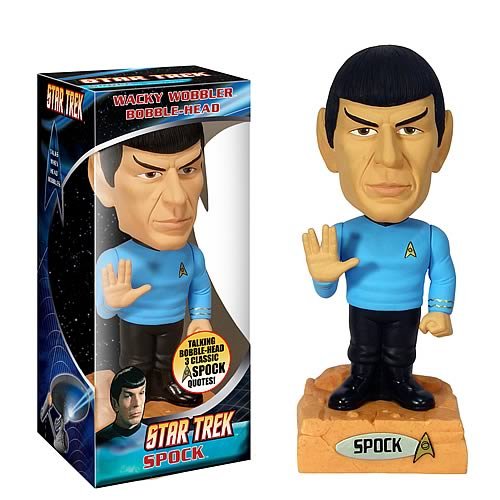 Amazon.com: Funko Star Trek Spock Wacky Wobbler : Toys & Games