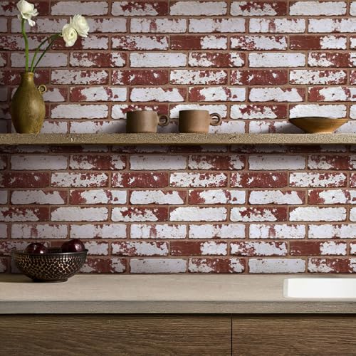 Paneles de pared de ladrillo sintético 3D para renovar el salón modernos azulejos autoadhesivos 7