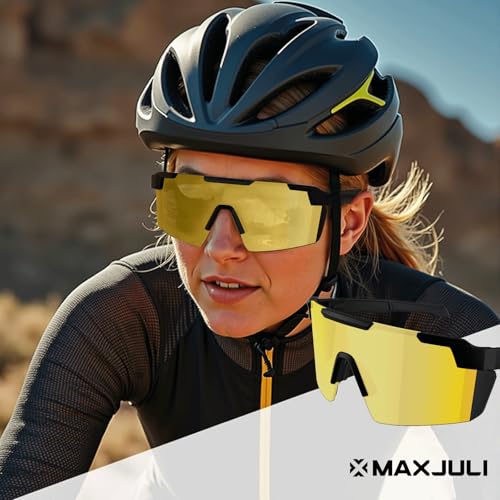 Image of MAXJULI XL Z87 Sunglasses for Big Wide Heads Men TR90 Ultralight UV400 Protection Work Glasses Z8225