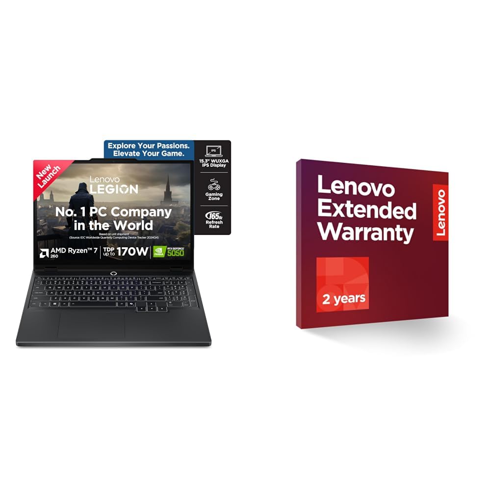 Lenovo Legion 5 2025 AMD Ryzen 7 260 | NVIDIA RTX 5050 8GB (16GB RAM/1TB SSD/WUXGA IPS/165Hz/15(39.6cm)/Windows 11/Office 2024 2 Year Onsite Warranty + Accidental Damage Protection-image-24