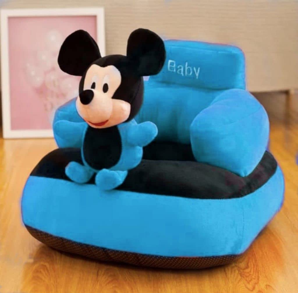 Awsm Collection Soft Plush Cushion Supporting Baby Sofa Seat Baby Sitting Rocking Chair for Babies, Kids Skin-Friendly (Use for Baby 0 to 2 Years)