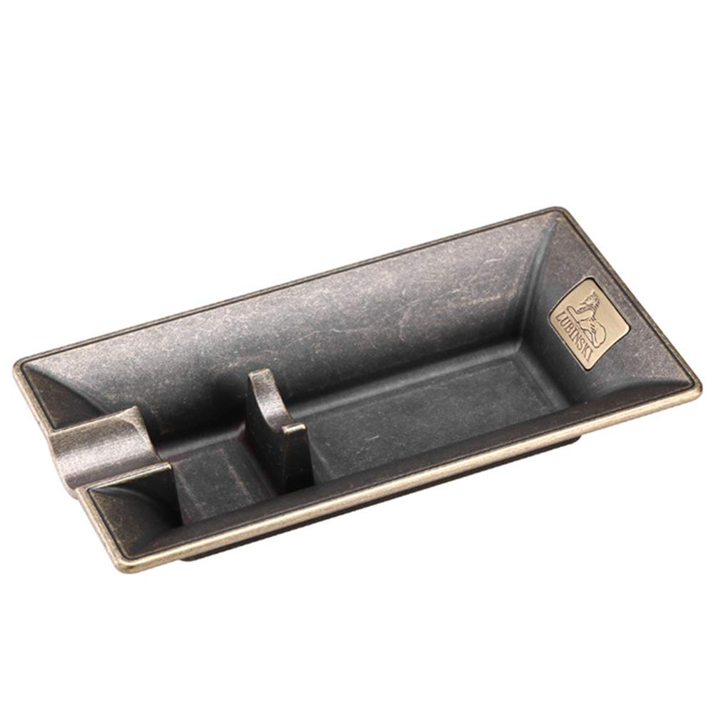 Amazon.co.jp: 葉巻 灰皿、単一亜鉛合金灰皿、トラベル灰皿、高級