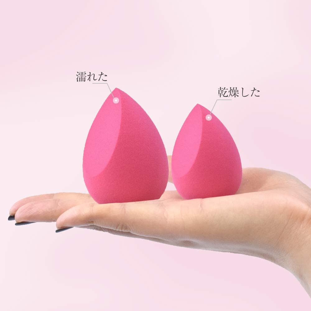 Amazon | SIXPLUS 多機能メイク用スポンジパフ 化粧スポンジ ドロップ