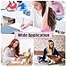 JIEYAO 60 Pcs Ballpoint Pens Bulk, 1.0 mm Retractable Rollerball Pen, Cute Pink Click Medium Point Pens Aesthetic for Office Teacher Student Baby Shower (Pink)