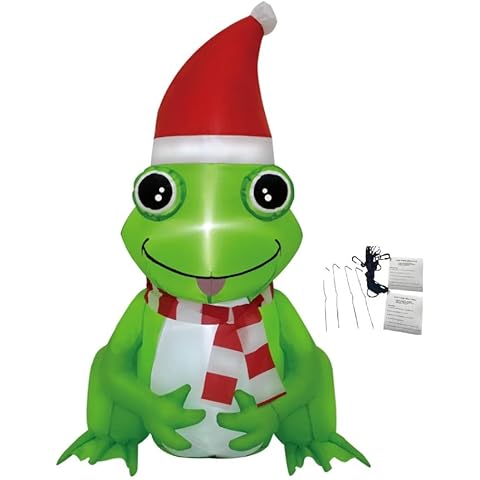 Christmas Frog Inflatable by PITCHING PIGEON Cover