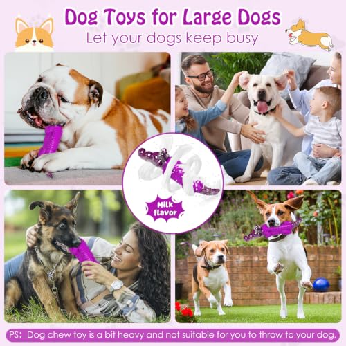 Image of Jeefome Dog Chew Toys for Aggressive Chewers