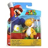 Inhalt: 1 Stück Jakks 2 40556I Spielfigur FIGUR NINTENDO YOSHI GELB +EI 10CM, 9inch