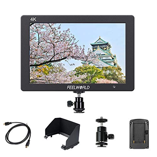 FEELWORLD T7 カメラ用液晶モニター 7インチ フルHD IPS 1920×1200 4K HDMI出力/入力 日本語設定 超薄型 4K信号アクセス オンカメラ ビデオモニター 一眼レフ カメラ撮影確認用 【メーカー直営店＆1年間保証】