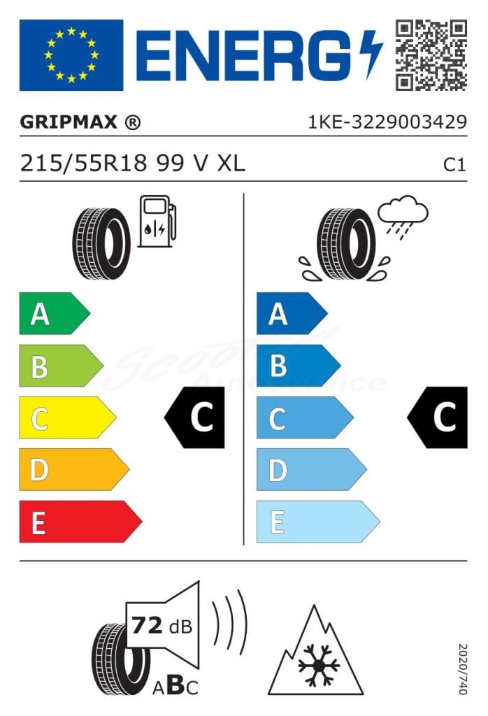 Gripmax GOMME Pneumatici Stature M+S XL