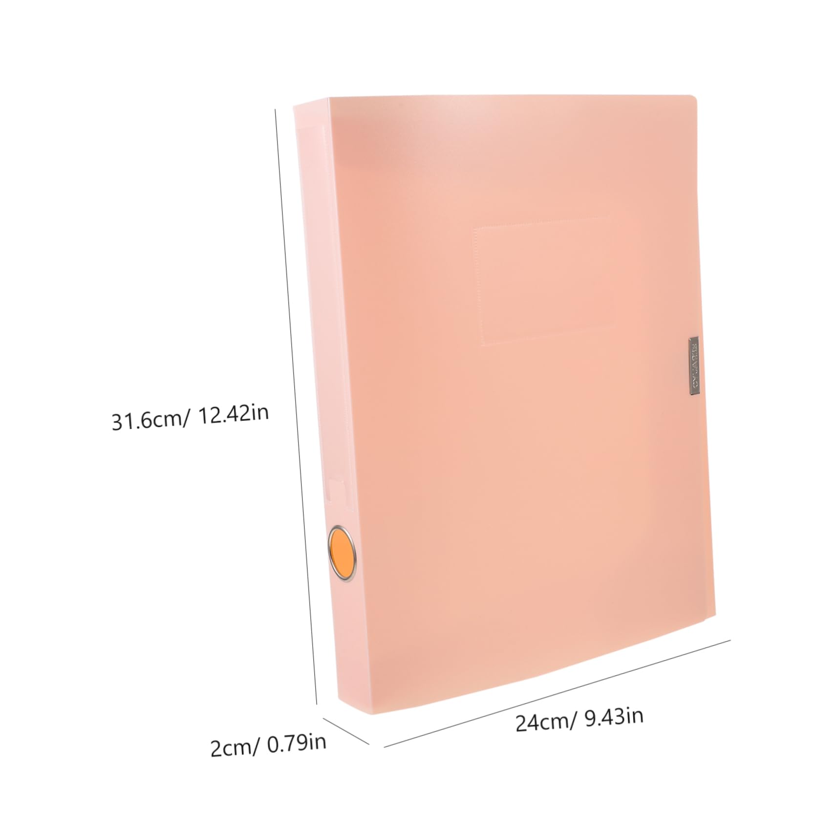 ARTIBETTER File Organizer Box Aesthetic Document Storage for Home Office Material Efficient Space Saving File Holder for Organizing Paperwork Letters Light Design