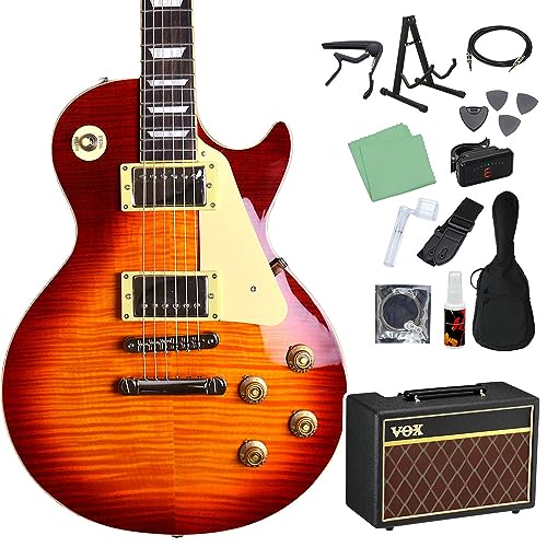 bunny ギター Amazon | Burny SRLG55 Vintage Gold Top 初心者14点セット