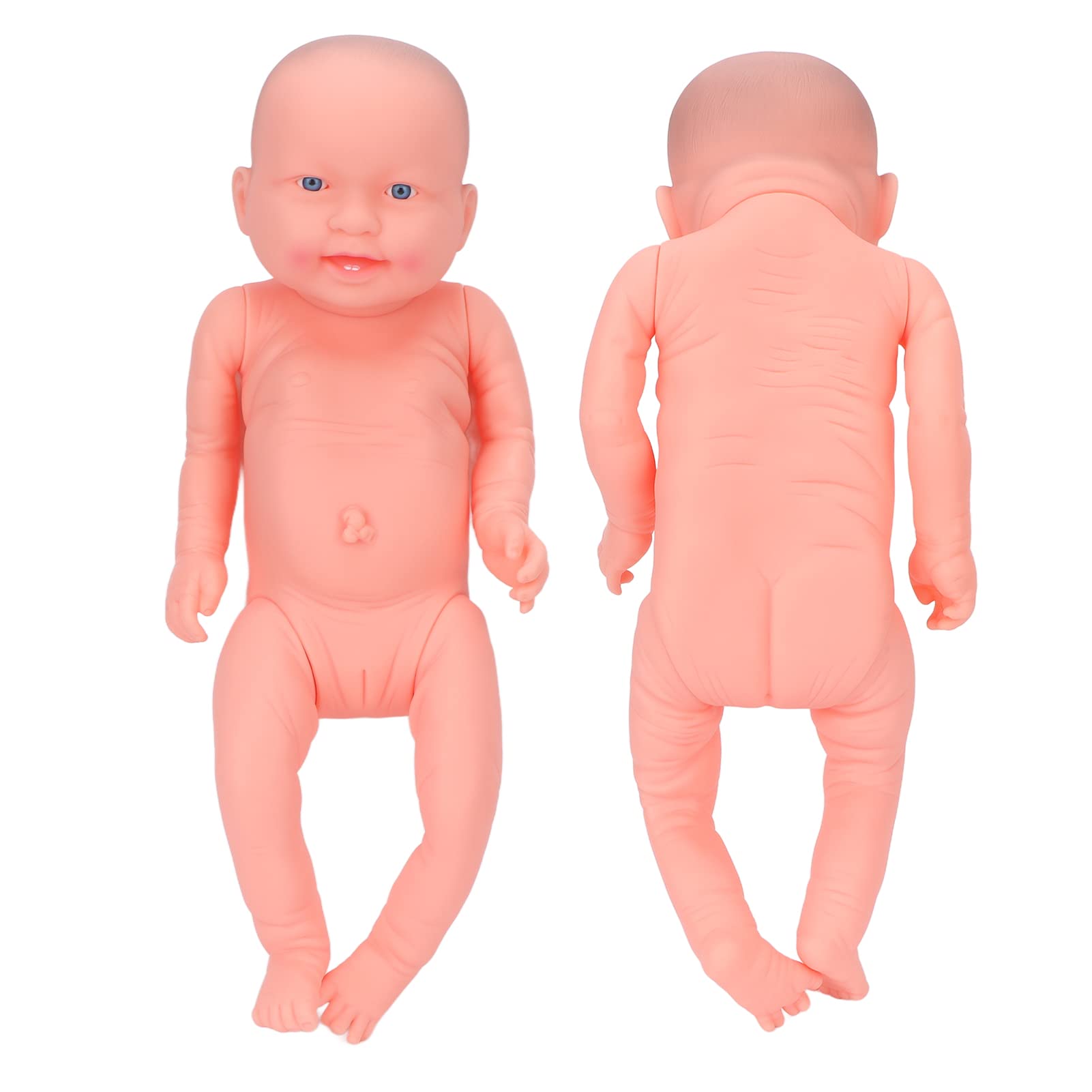 Neugeborenes Babypflegemodell, lebensgroße Babypuppe aus weichem Kunststoff, Pflegeschaufensterpuppe für simuliertes Baden