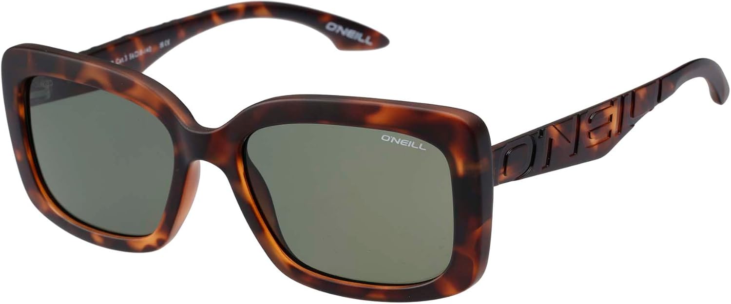 O'NEILL PEAHI 2.0 Women's Oversized Square Butterfly Polarized Sunglasses, UV400 Protection, 56 mm